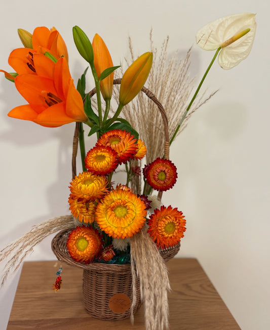 RF orange basket
